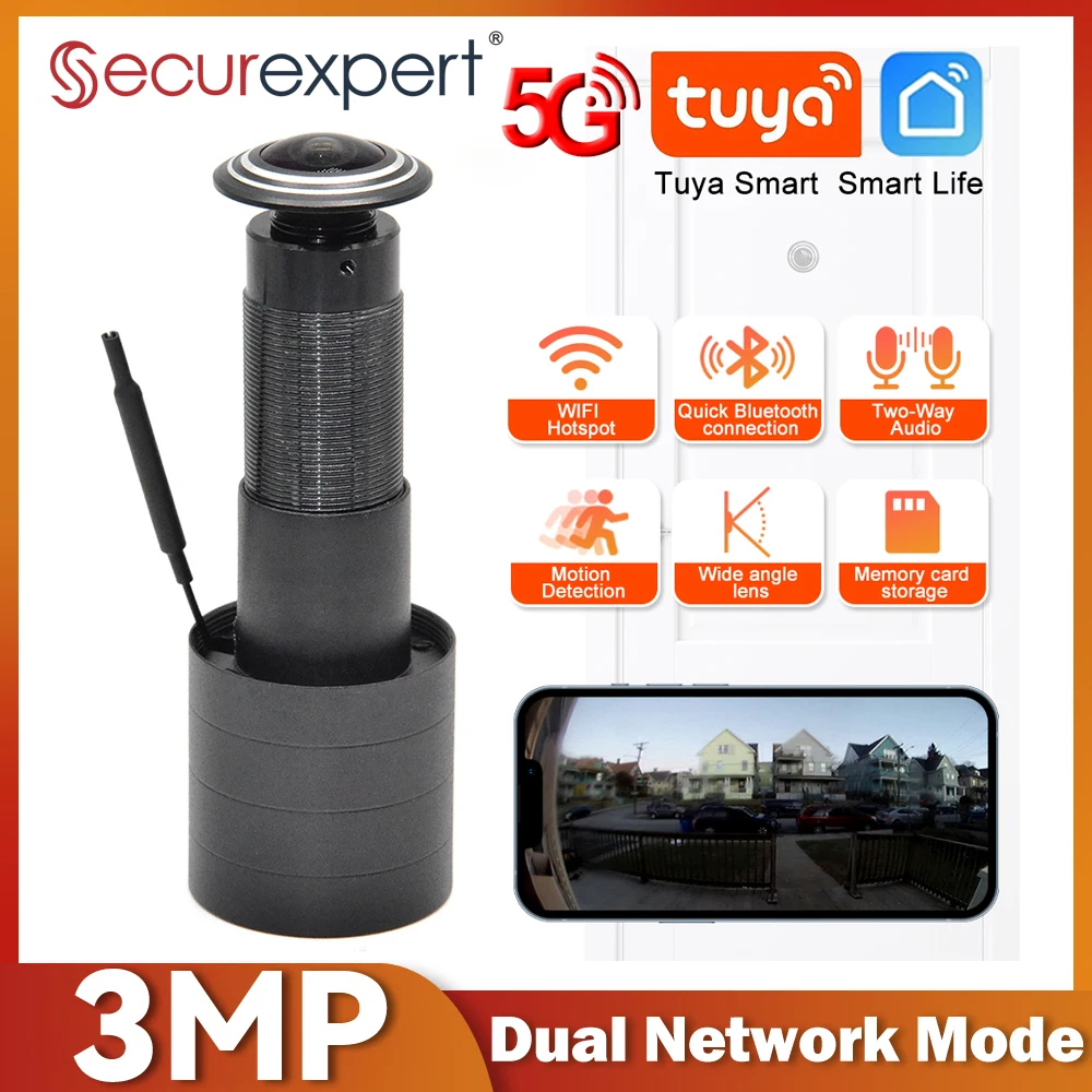 Smart Home Ezviz - 3MP HD 2.4G/5G WiFi Door Viewer