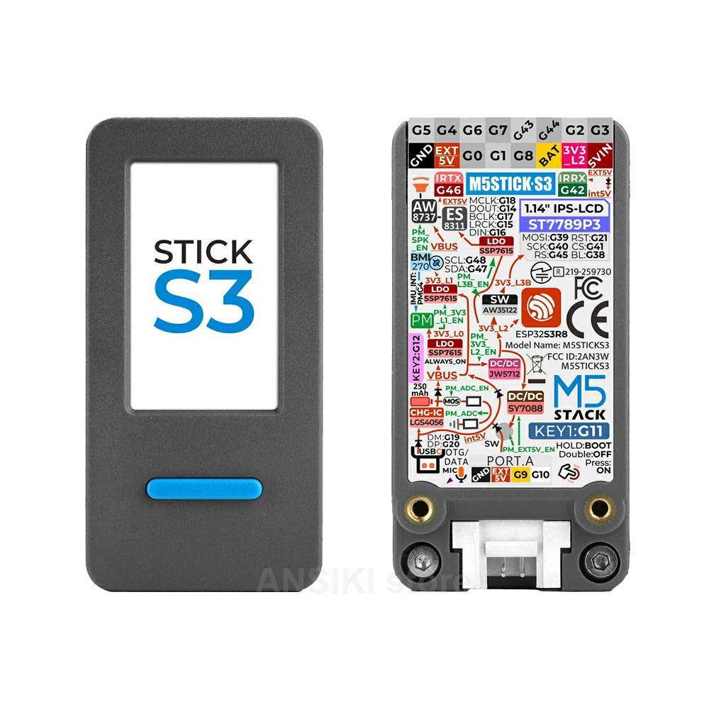 Smart Home Display - M5Stack M5StickS3 ESP32-S3 IoT Development Kit
