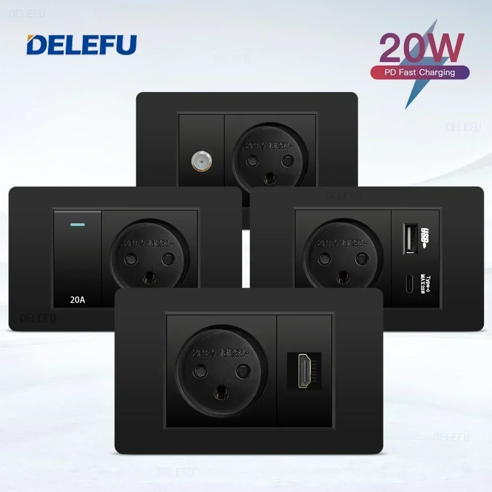 Smart Home For Pc - DELEFU Black Retardant PC Israel USB