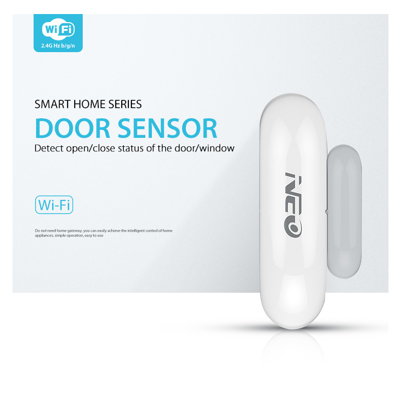 Door Window Sensor - Tuya WiFi Door&Window Sensor Intelligent Wireless