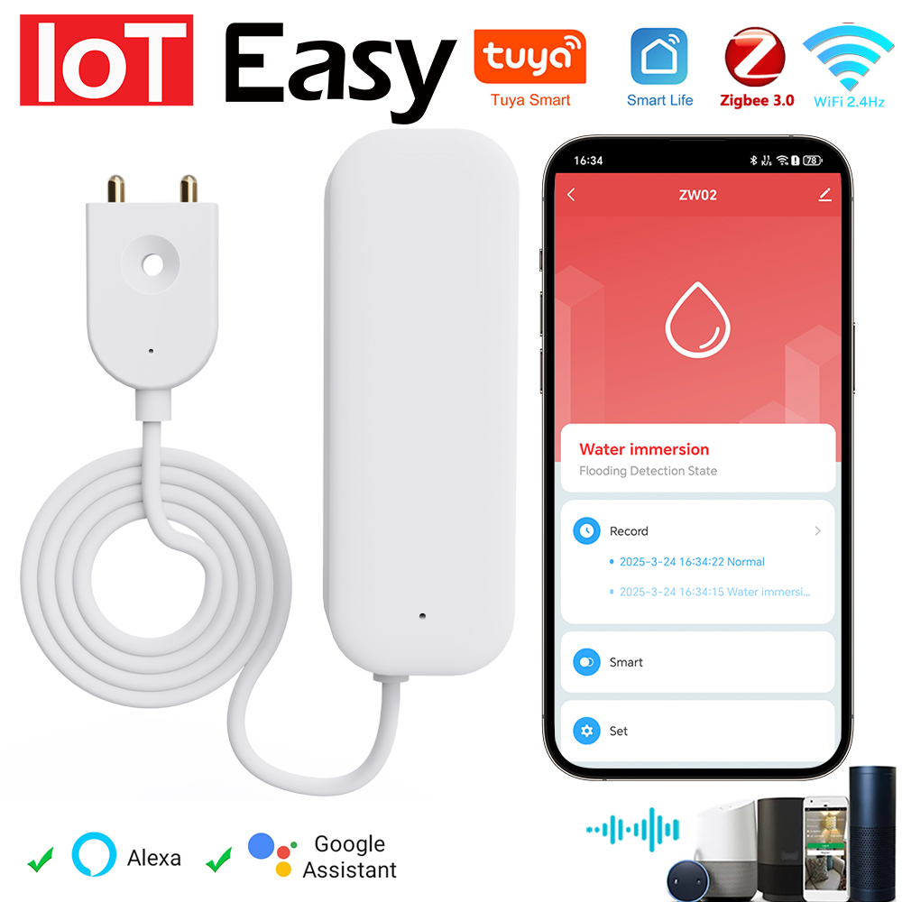 Smart Ir Remote Controller - Tuya WiFi ZigBee Water Sensor Leakage