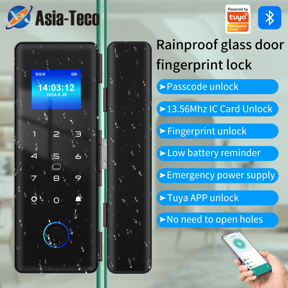Smart Home Ezviz - IP54 Waterproof Bluetooth Fingerprint Electronic Glass