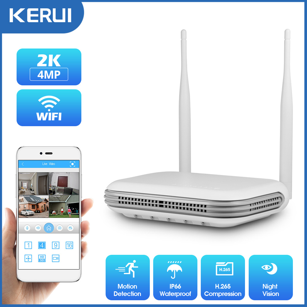 Smart Home Outdoor Camera - KERUI 3MP Trong Nhà Ngoài Trời