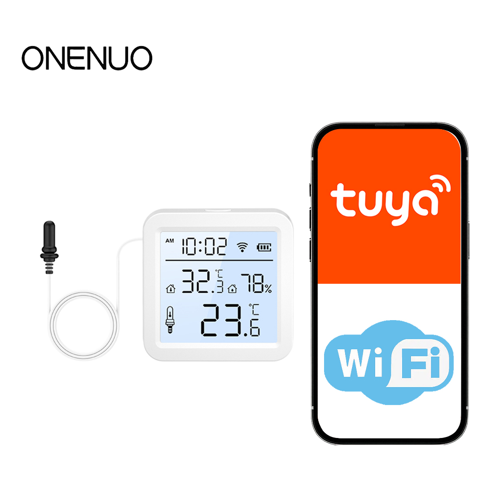 Smart Home Solution - WiFi Humidity Temperature Sensor with External