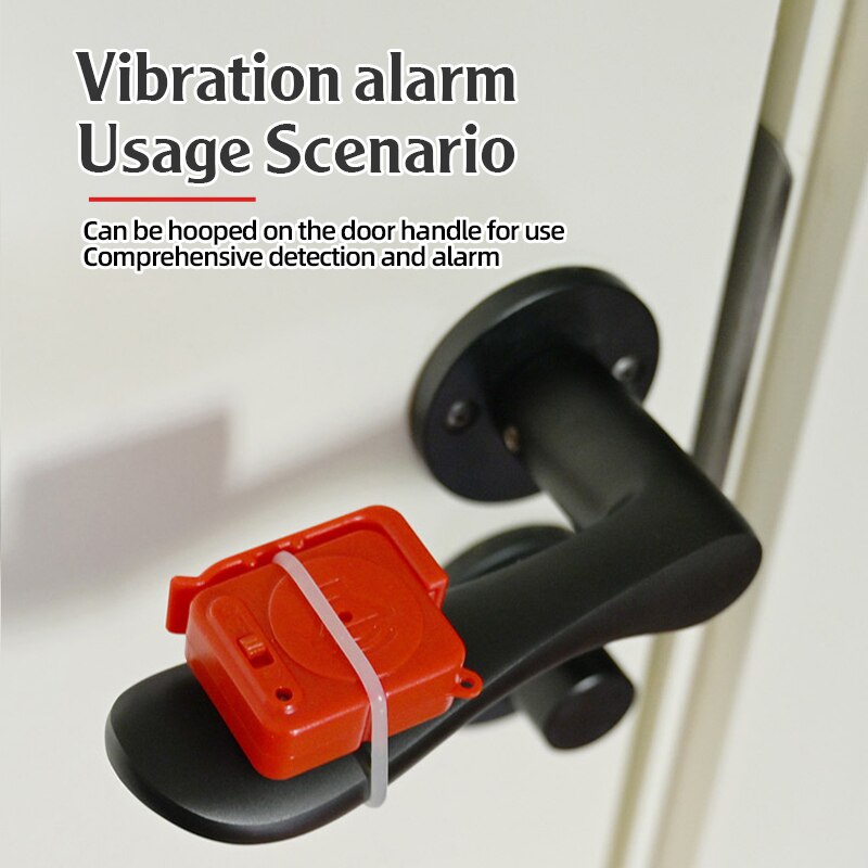 Door Window Sensor - KERUI Wireless Vibration Alarm Sensors 120dB