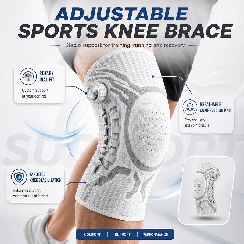 Smart Knob Knee Brace Patella  - đánh giá và giá Smart Home Wellness