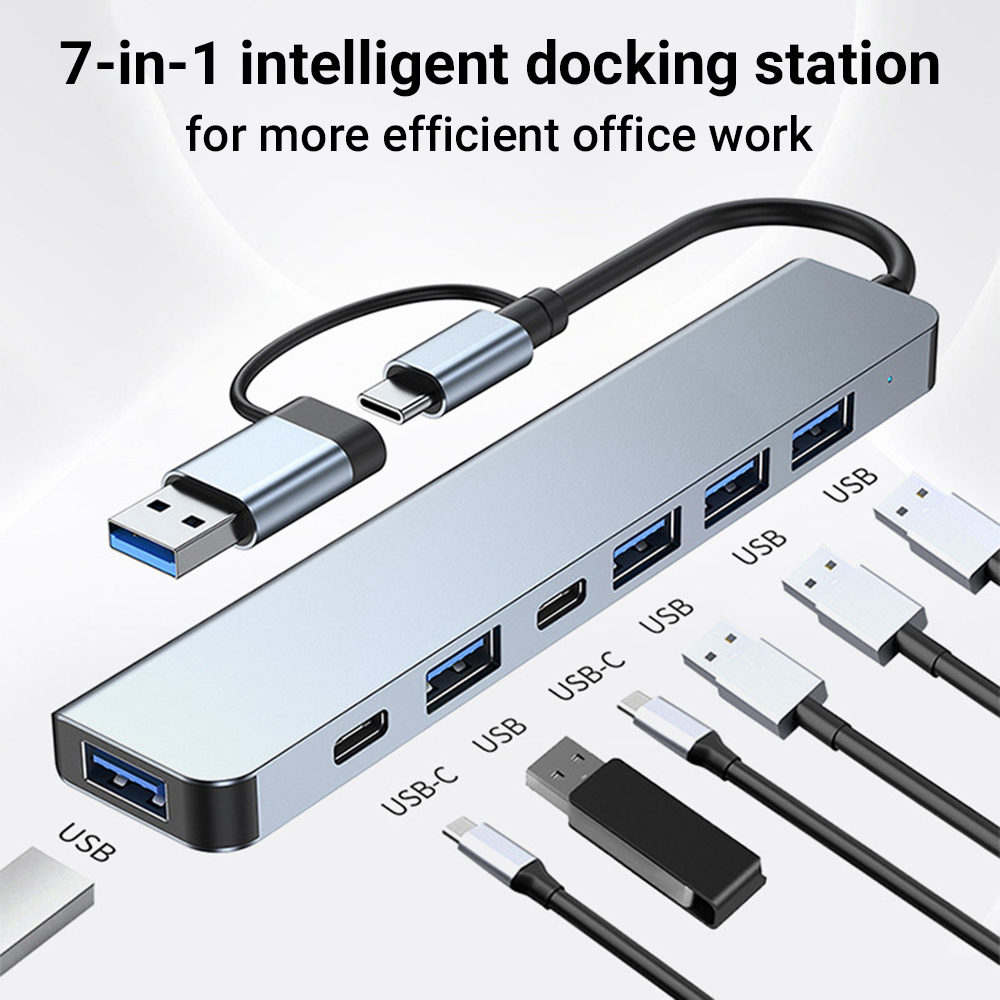 7 in 2 USB C Hub Expander Mult - đánh giá và giá Smart Home Hub 2