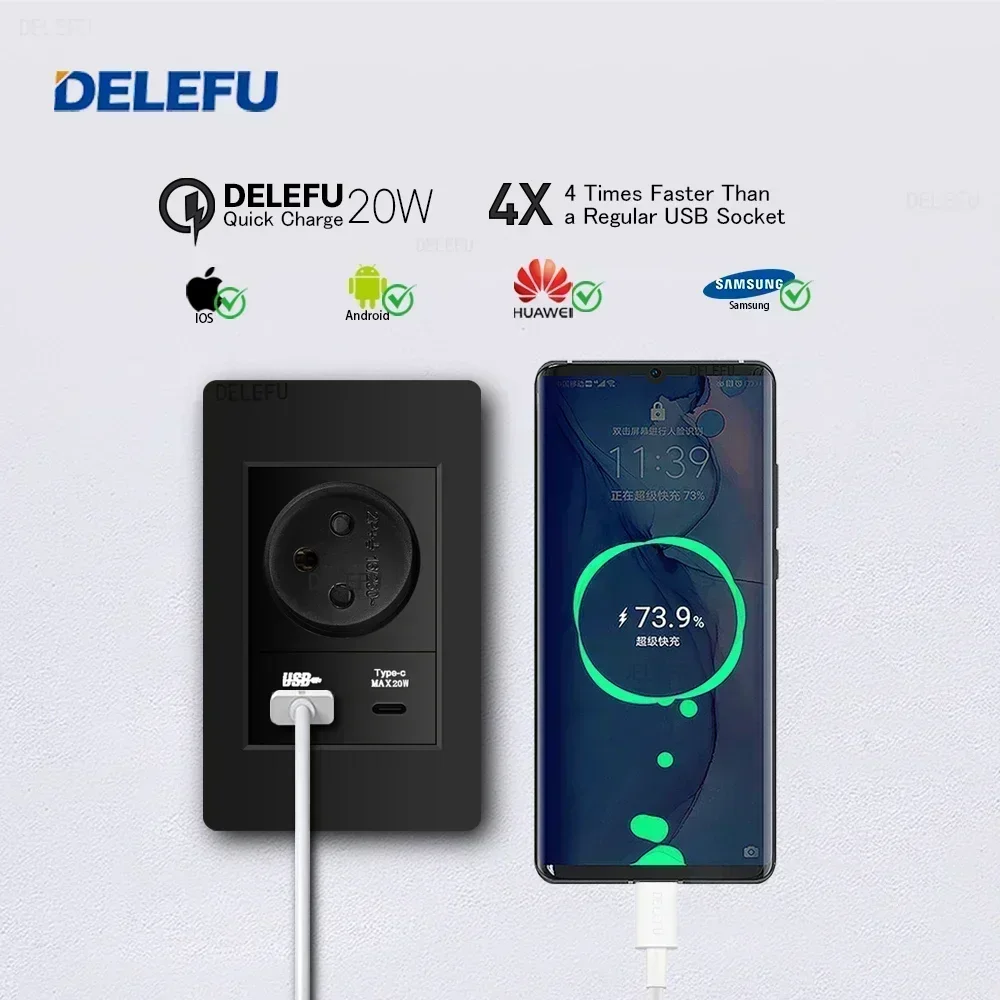 DELEFU Black Retardant PC Isra - đánh giá và giá Smart Home For Pc