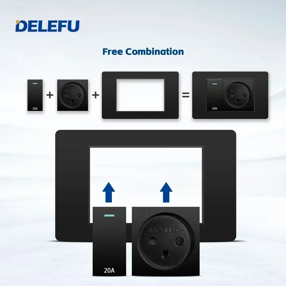 DELEFU Black Retardant PC Isra - đánh giá và giá Smart Home For Pc