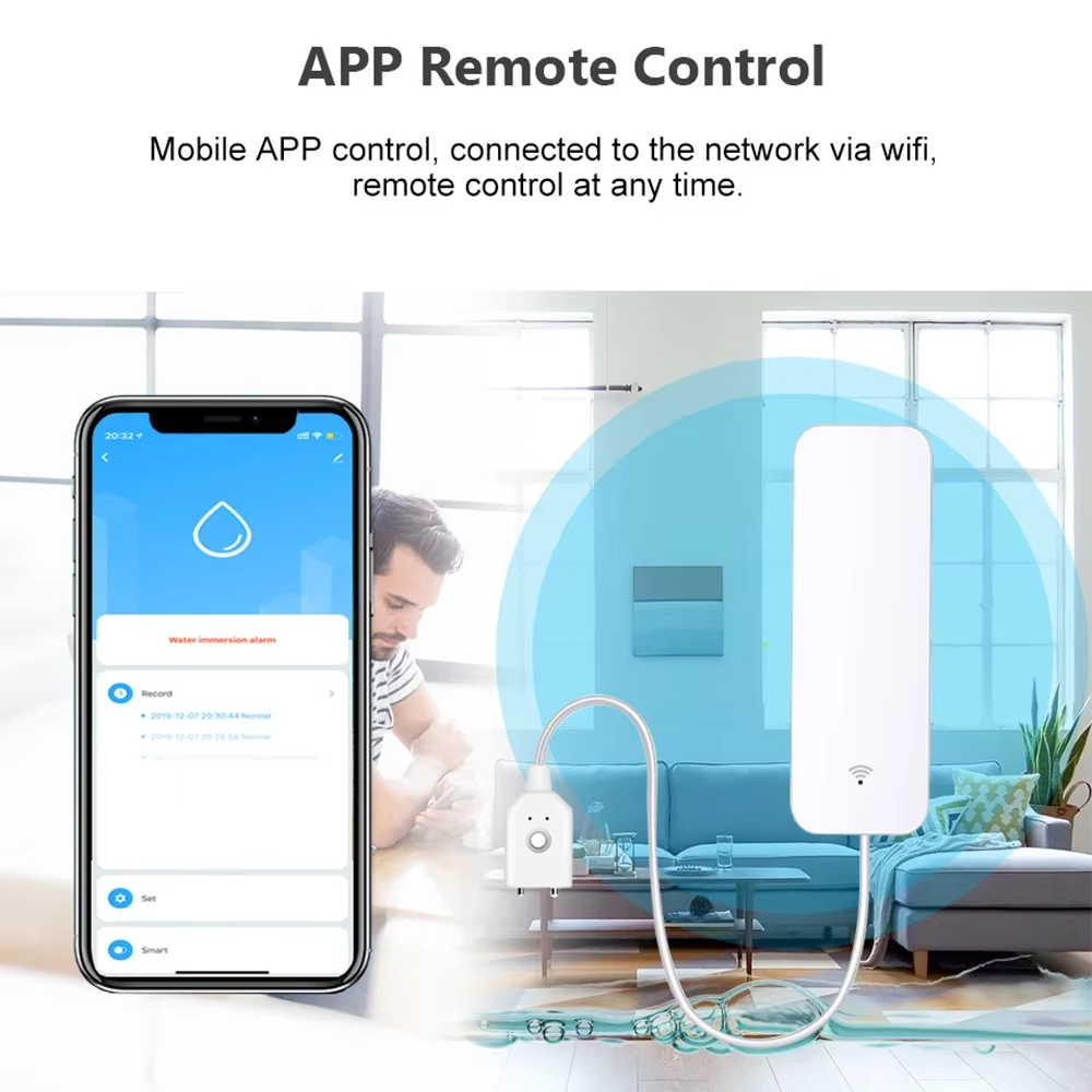 ZigBee WiFi Water Leak Sensor  - đánh giá và giá Smart Ir Remote Controller