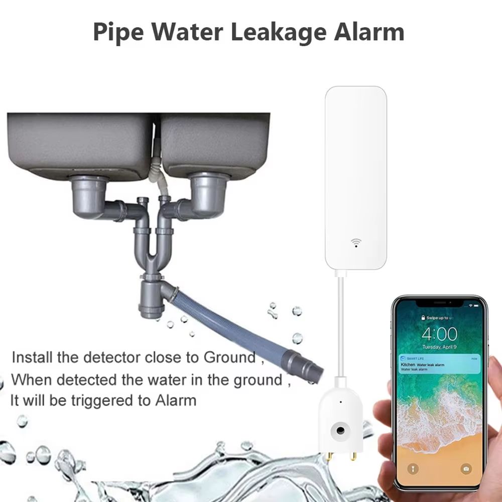 ZigBee WiFi Water Leak Sensor  - đánh giá và giá Smart Ir Remote Controller