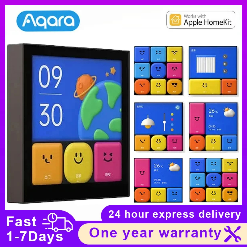 Aqara Smart Switch S1E Touch C - đánh giá và giá Smart Home Hub Apple