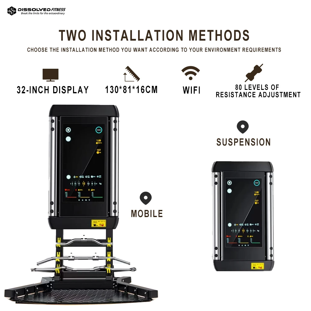 Smart AI LCD Training Mirror W - đánh giá và giá Smart Home Gym