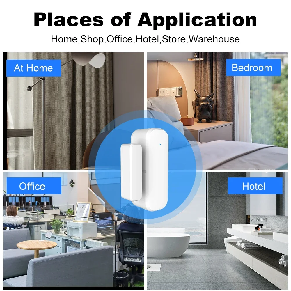 ZigBee Wireless Door Window Se - đánh giá và giá Door Window Sensor