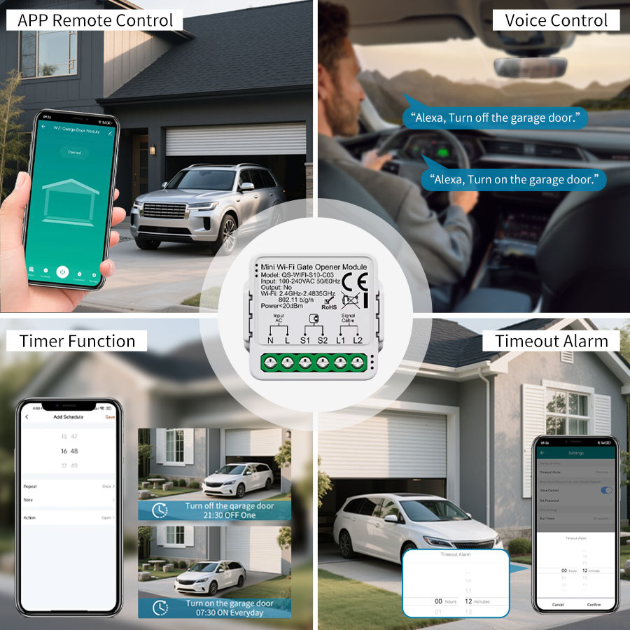 Tuya Smart WiFi or Zigbee Gara - đánh giá và giá Smart Home Solution