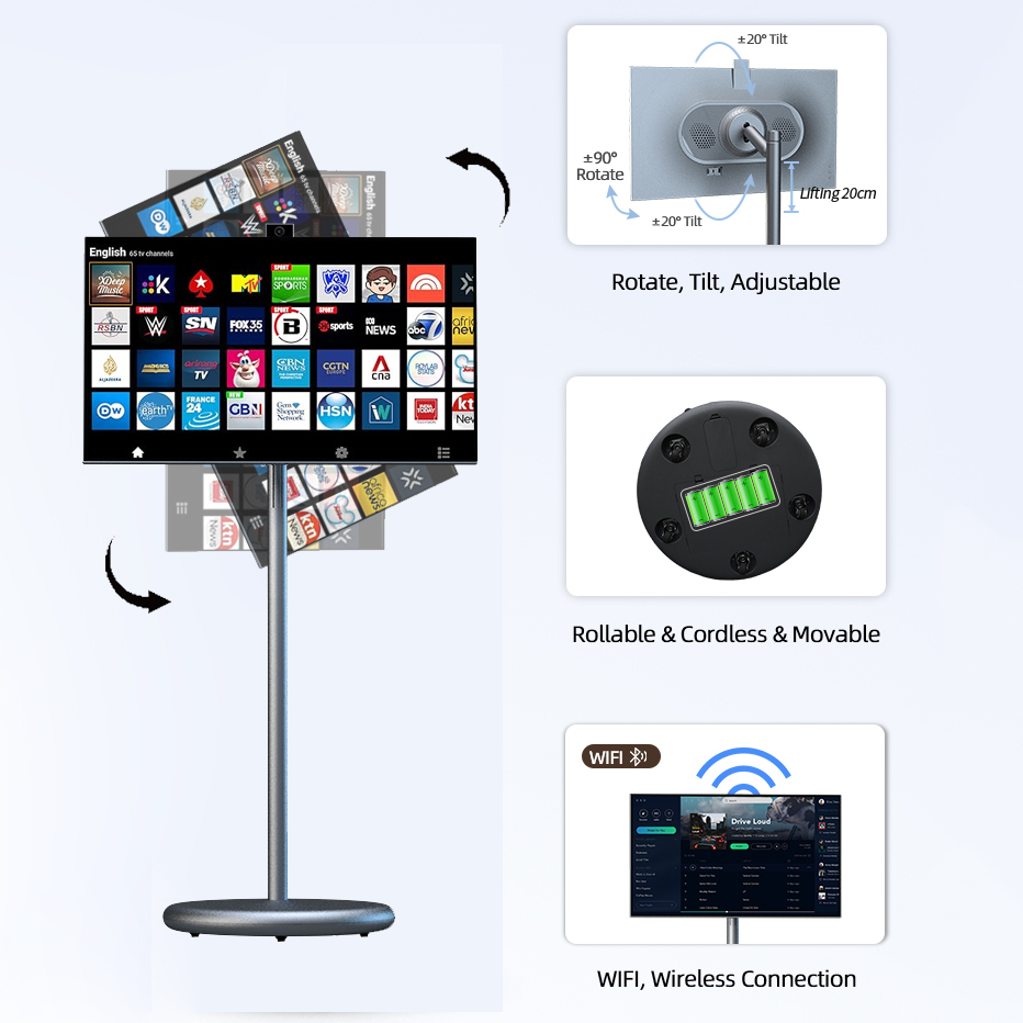 Smart Portable TV Display Mobi - đánh giá và giá Smart Home Display