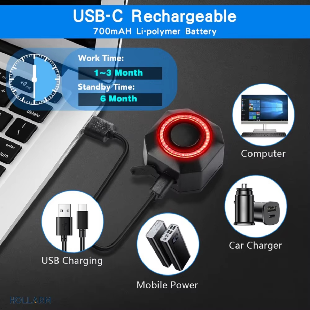 Hollarm Smart Bike Taillight A - đánh giá và giá Smart Home Hub Apple
