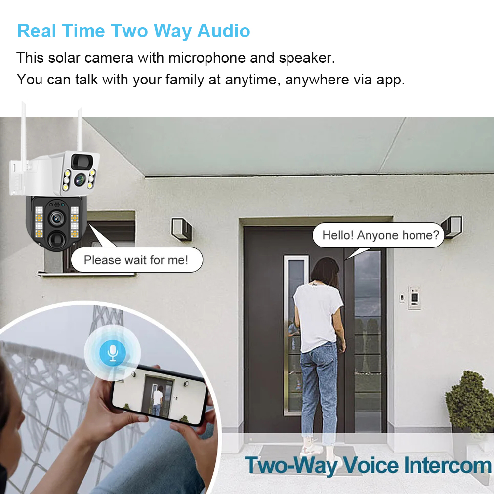 WiFi/4G Solar Camera IP CCTV S - đánh giá và giá Smart Home Outdoor Camera
