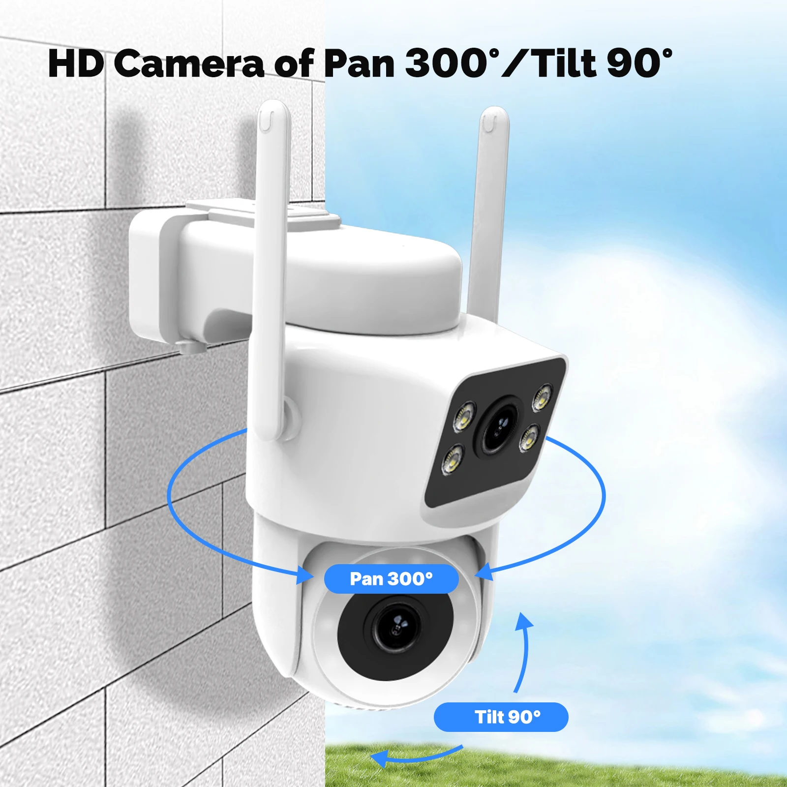 Moes Tuya Smart WiFi Outdoor S - đánh giá và giá Smart Home Outdoor Camera
