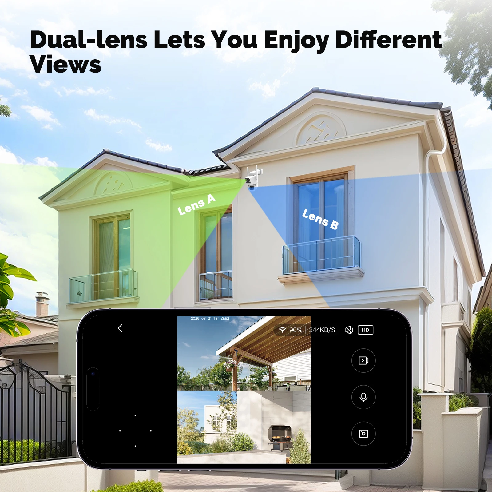 Moes Tuya Smart WiFi Outdoor S - đánh giá và giá Smart Home Outdoor Camera