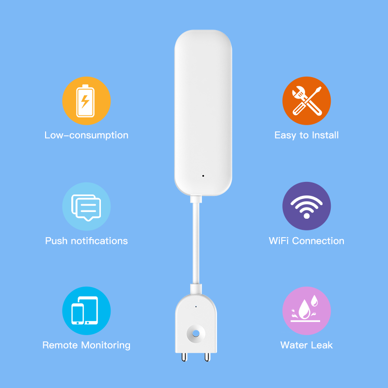 Tuya WiFi ZigBee Water Sensor  - đánh giá và giá Smart Ir Remote Controller