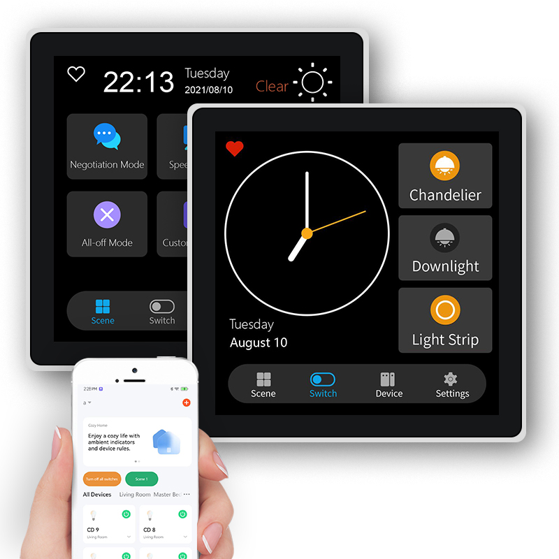 FUERS 4 Inch Touch Screen Mult - đánh giá và giá Smart Home Display