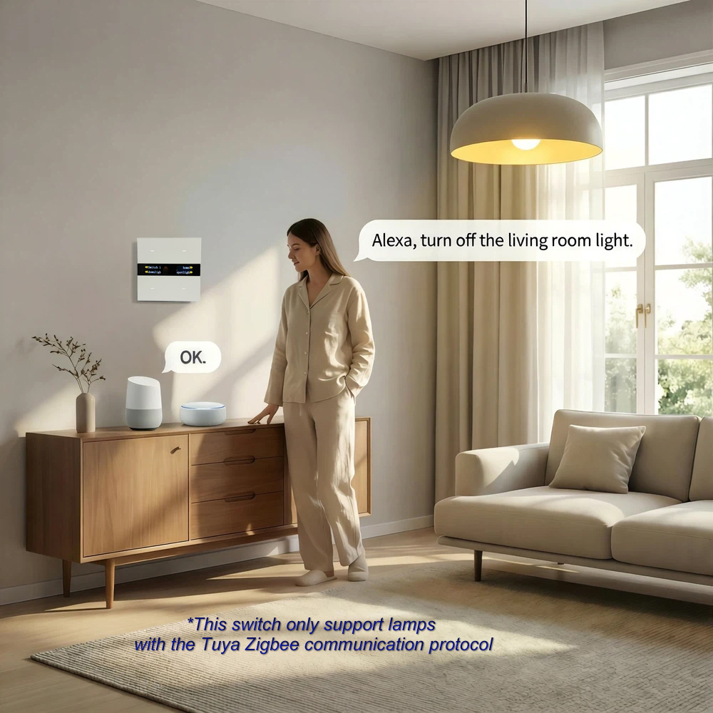 M8 Pro Zigbee Smart Switch Pan - đánh giá và giá Smart Home Solution