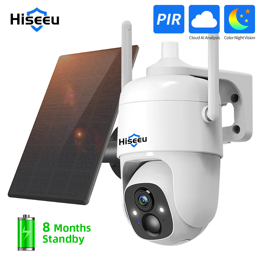Hiseeu 3MP Cloud AI WiFi Video - đánh giá và giá Smart Home Outdoor Camera