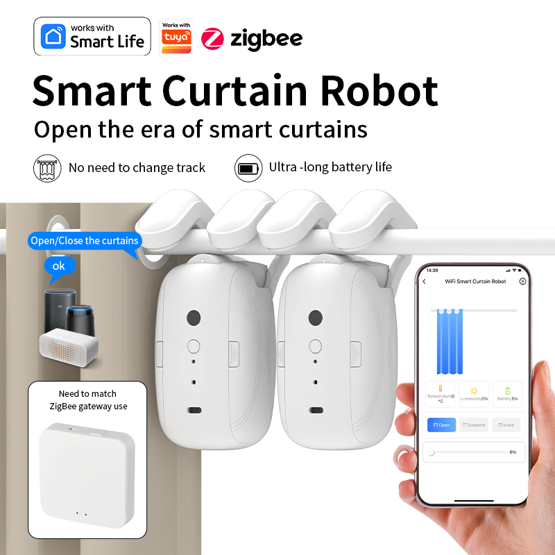 Zigbee Smart Curtain Driver Ro - đánh giá và giá Smart Home Appliances