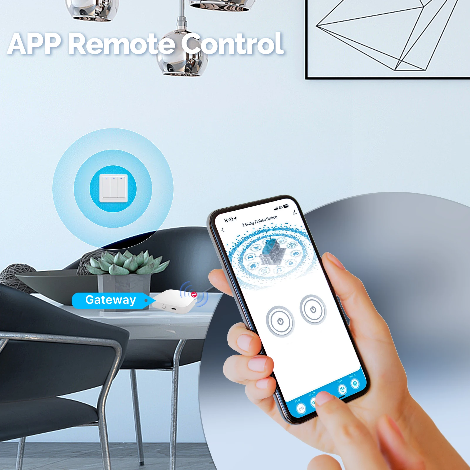 MOES ZigBee Smart Light Switch - đánh giá và giá Smart Home Google