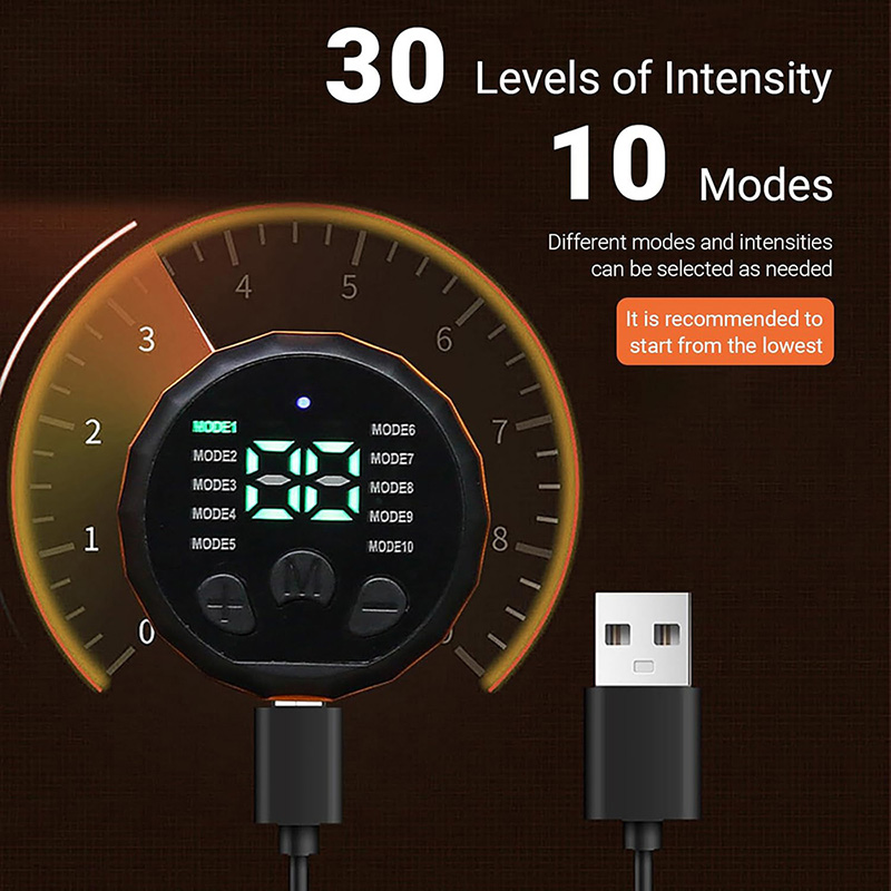 USB Recharge EMS Muscle Toner  - đánh giá và giá Smart Home Gym